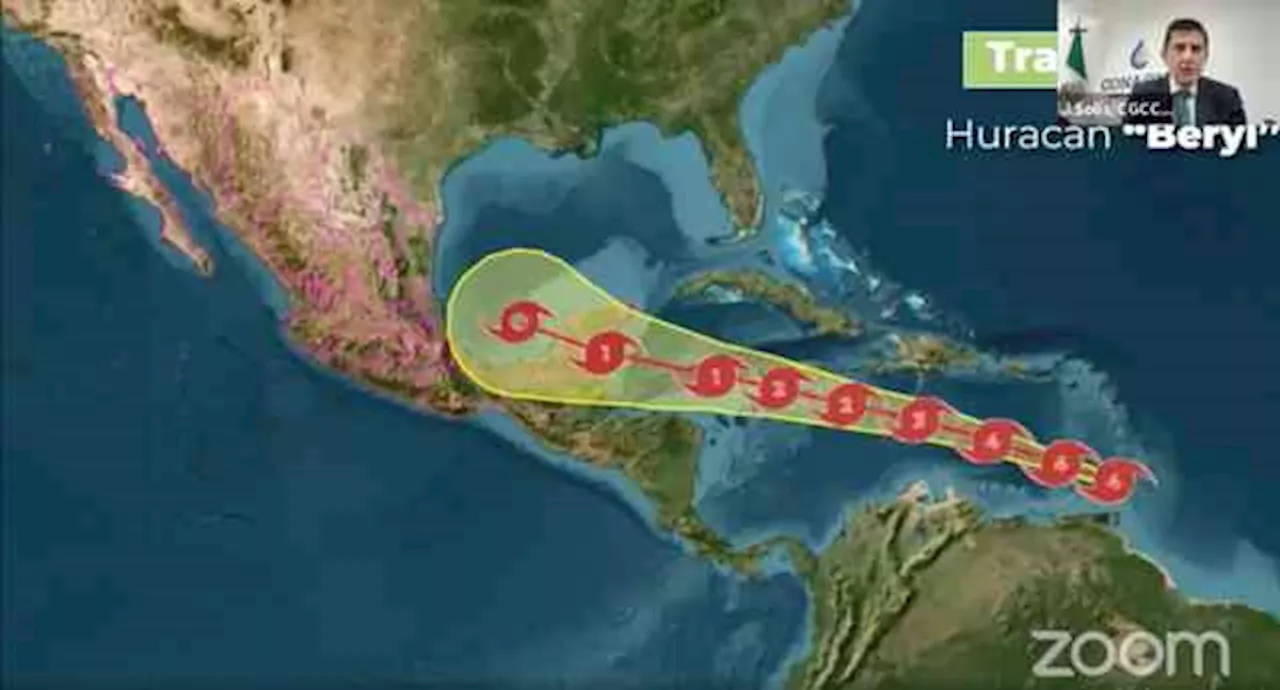 Y ahora un huracán: “Beryl” impactaría entre Veracruz y Tamaulipas