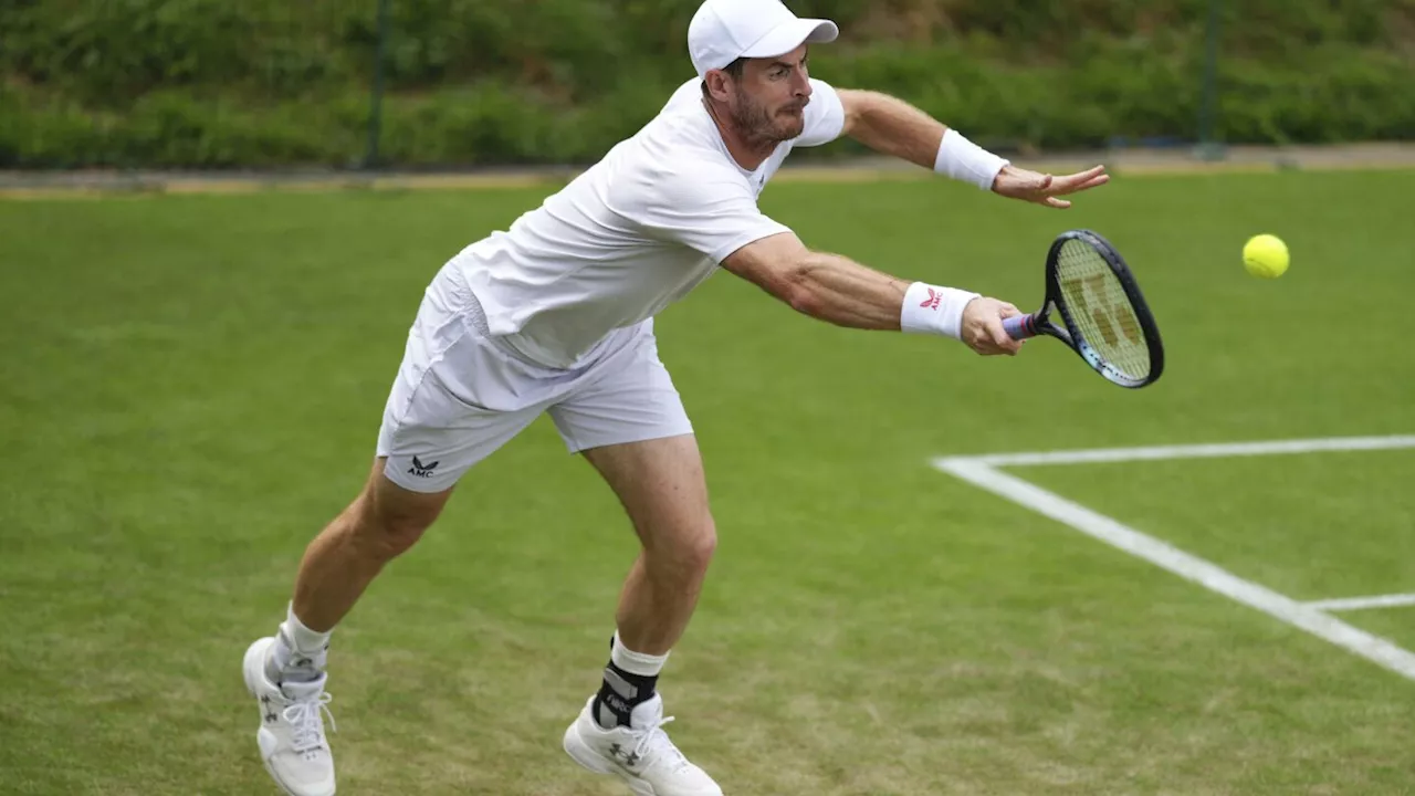 Andy Murray's first-round Wimbledon match is listed on Tuesday's schedule at Centre Court