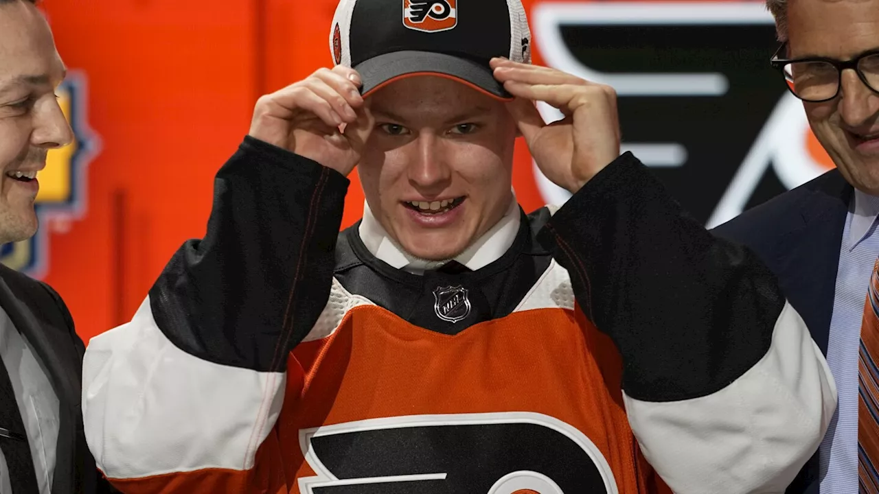 Russian prospect, NHL 1st-round pick Matvei Michkov signs with Philadelphia Flyers