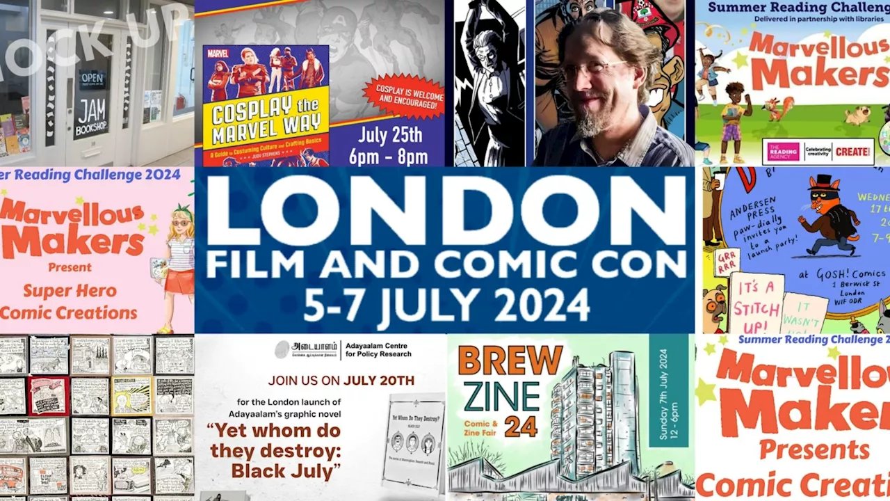 Things To Do In London If You Like Comics In July 2024