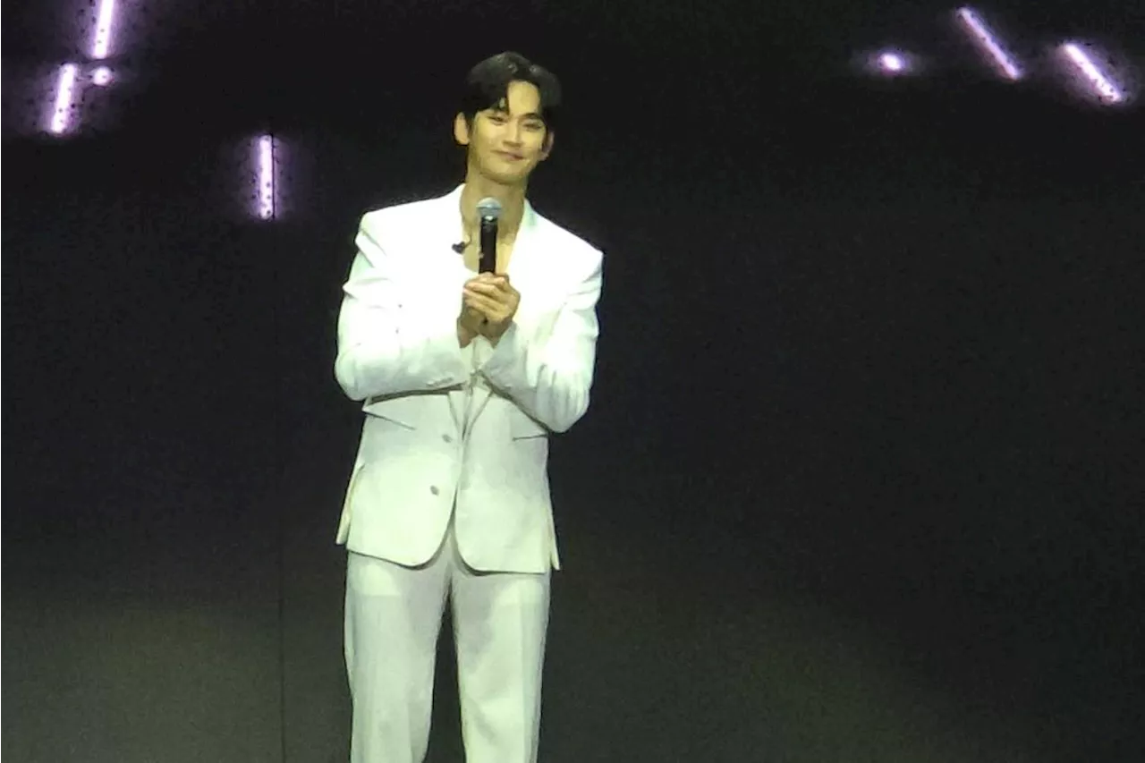 OMSIM! 'Queen of Tears' star Kim Soo-hyun moved by huge turnout in Manila fan meet