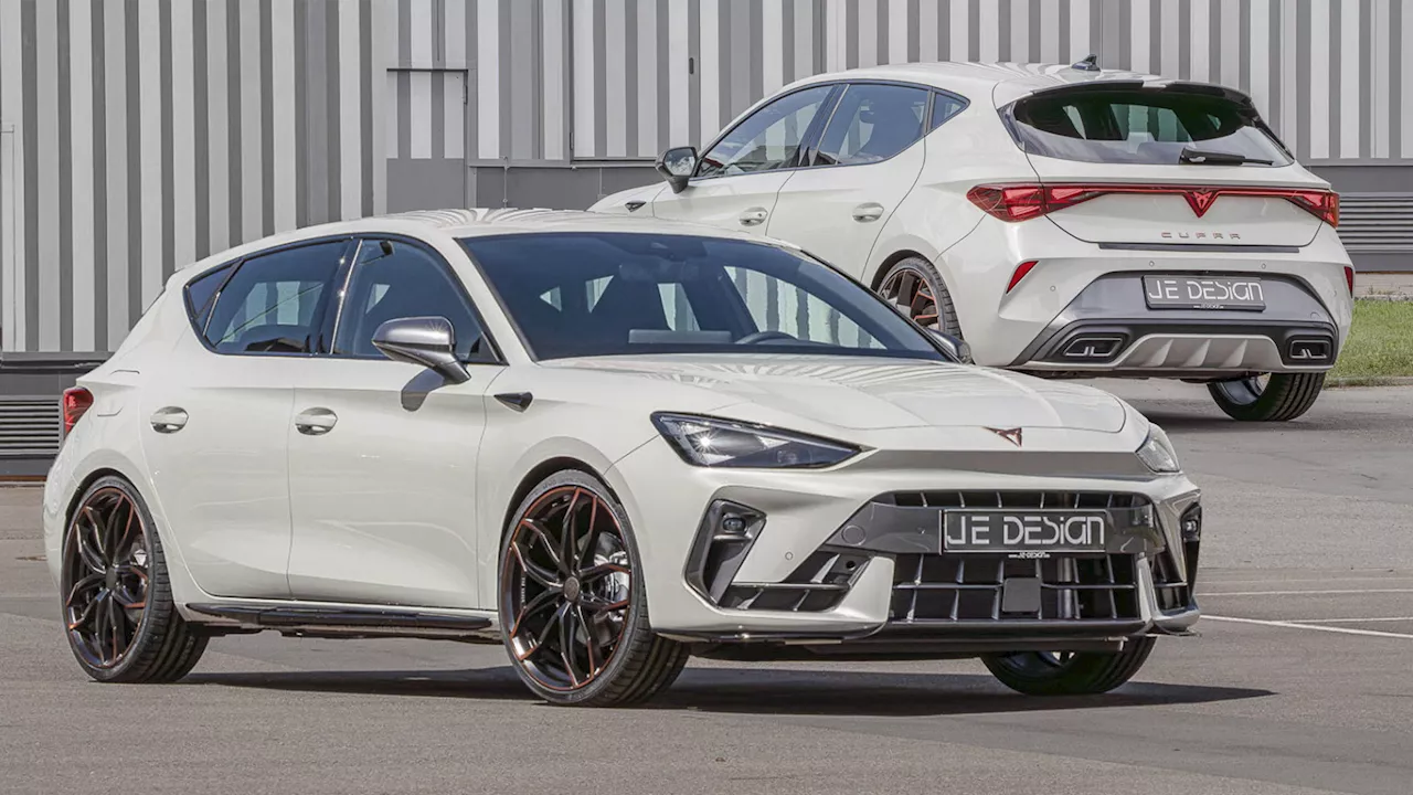 Facelifted Cupra Leon Looks More Aggressive Thanks To JE Design