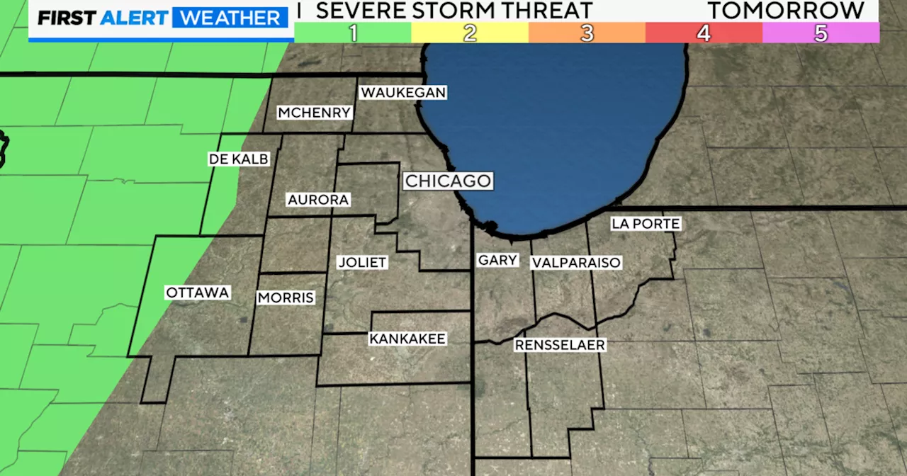 Sunny skies Monday in Chicago