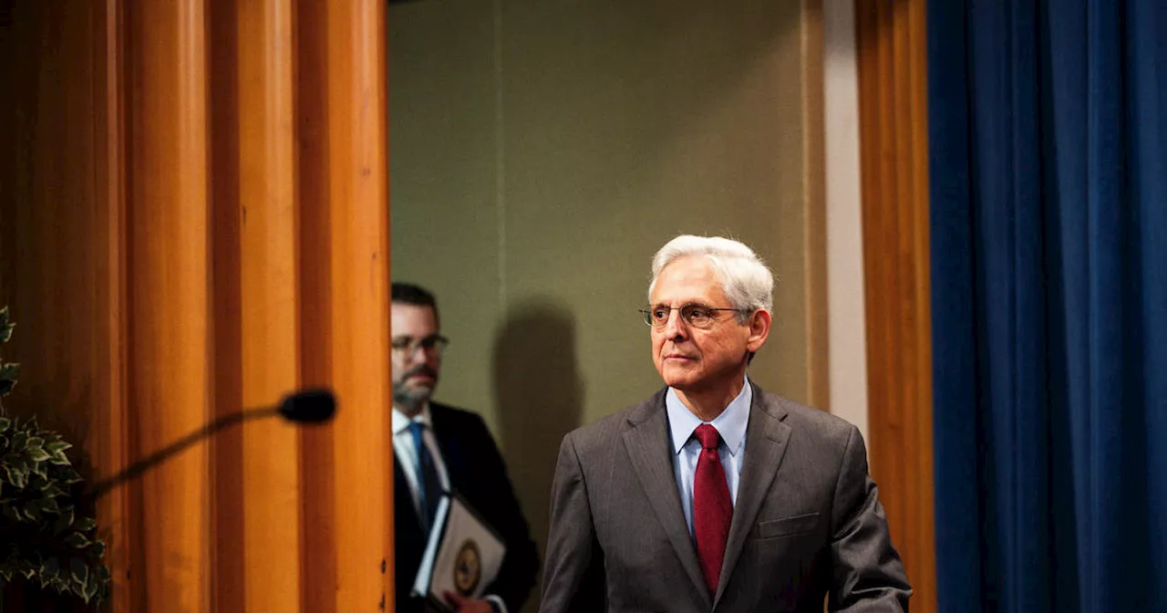 House Republicans sue Attorney General Merrick Garland, seeking Biden audio