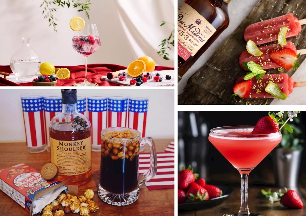 9 patriotic cocktails worth drinking during at-home Fourth of July parties this year