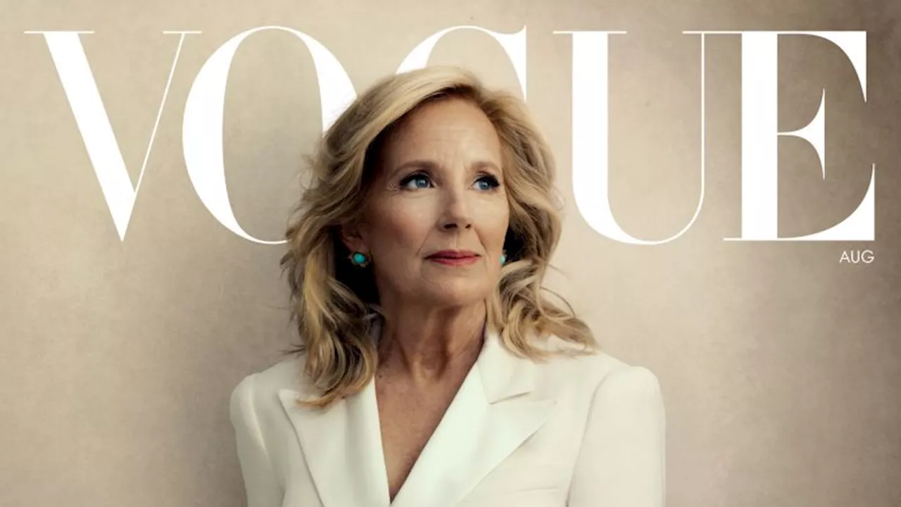 ‘We will continue to fight’: First lady Jill Biden is Vogue’s latest cover star