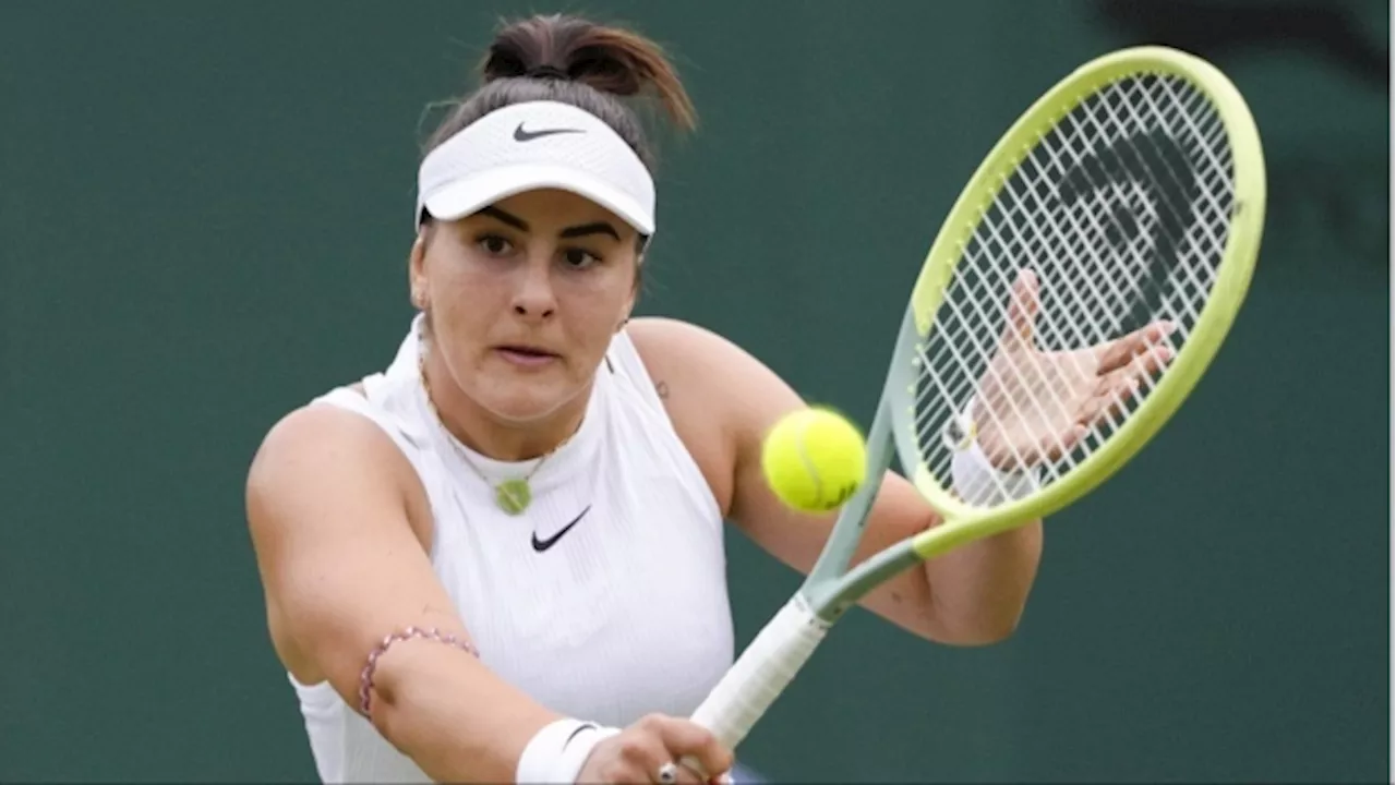 Andreescu defeats Cristian, Shapovalov advances at Wimbledon