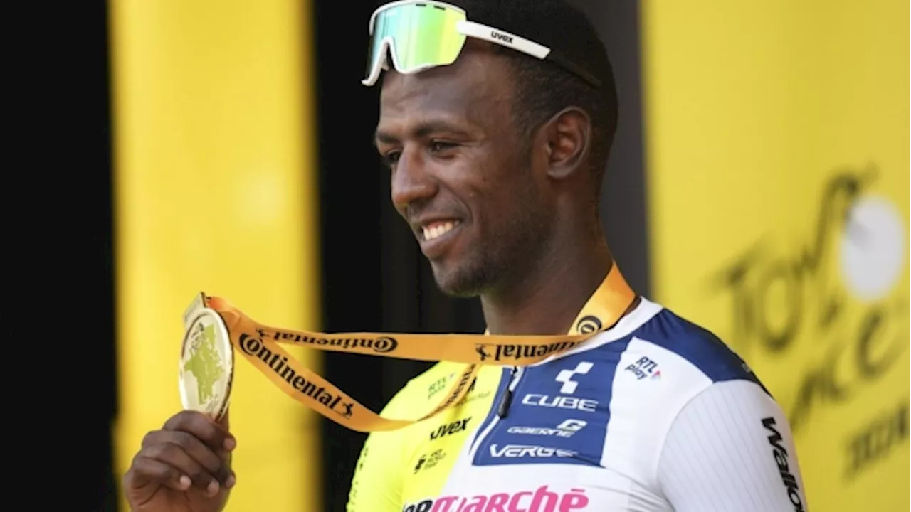 Eritrea's Biniam Girmay becomes first Black African rider to win Tour de France stage