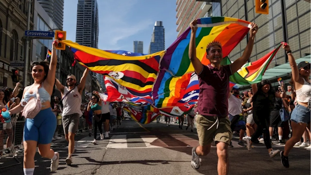 Thousands gather in downtown Toronto for Pride parade