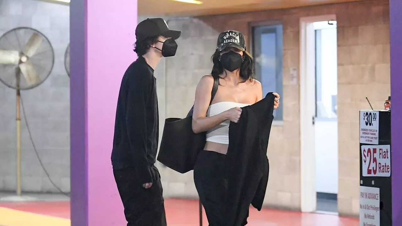 Kylie Jenner and Timothee Chalamet spotted together for first time in FIVE MONTHS as couple enjoy...