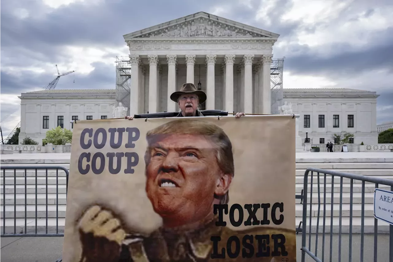 High-stakes Supreme Court ruling on Trump immunity due Monday