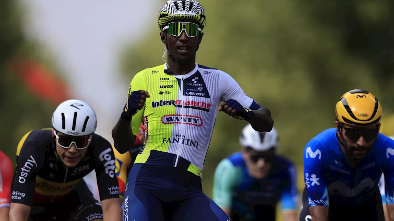 El colombiano Fernando Gaviria, segundo en la tercera etapa del Tour