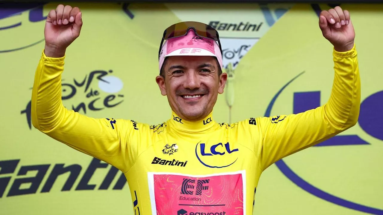 Ríchard Carapaz es nuevo líder del Tour de Francia: ‘Es un gran día para Ecuador’