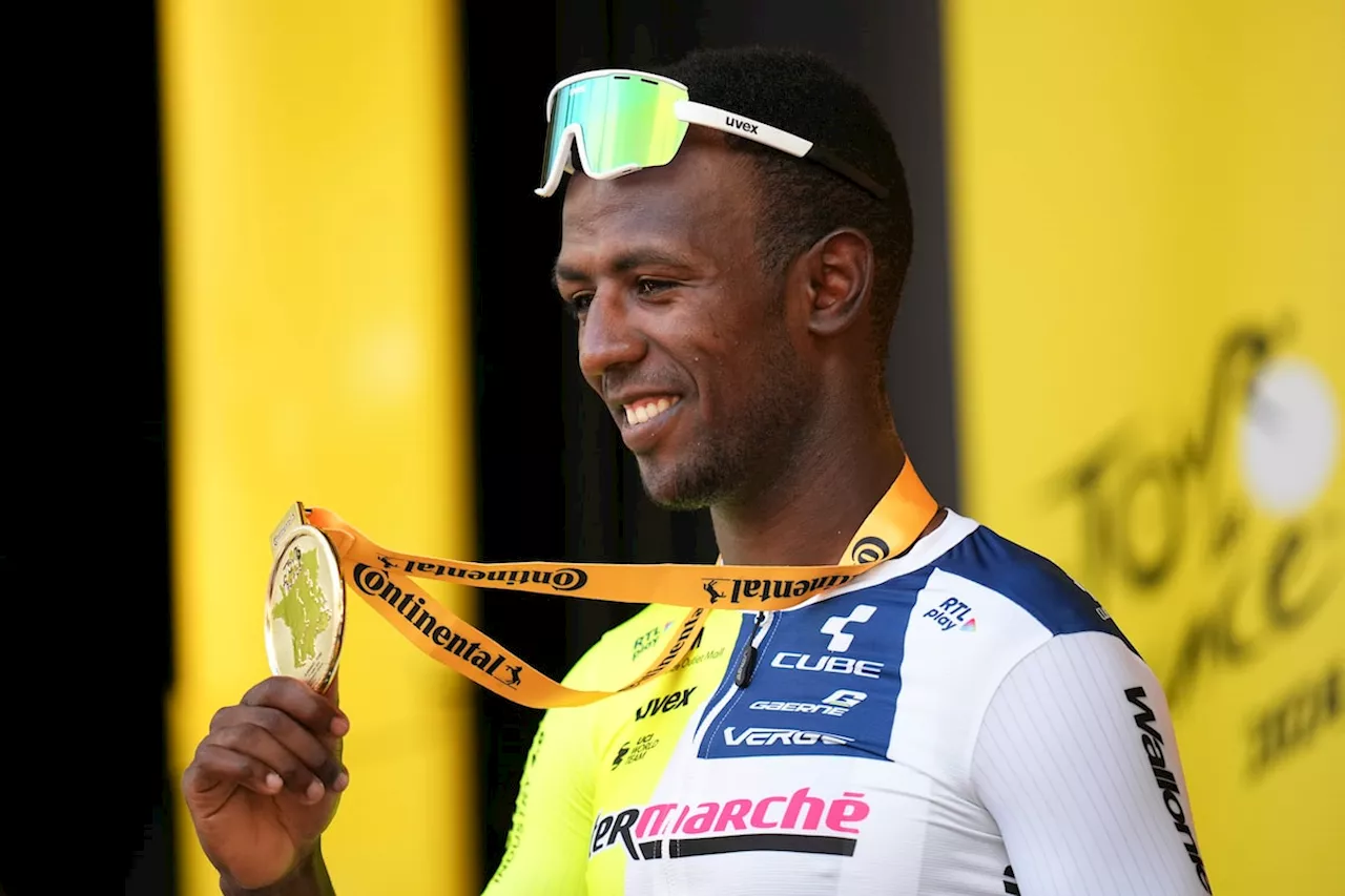 Eritrea’s Biniam Girmay becomes first Black African rider to win Tour de France stage