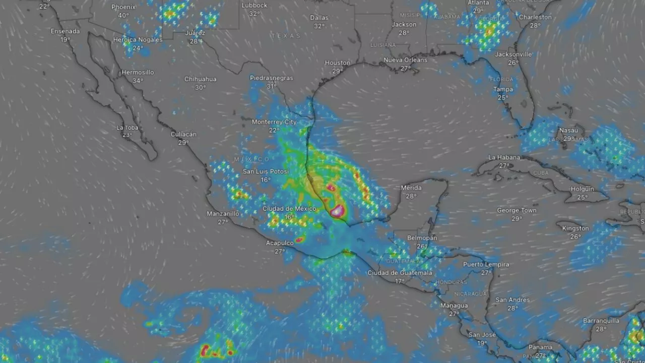 Huracán Beryl en México minuto a minuto: sigue la trayectoria EN VIVO