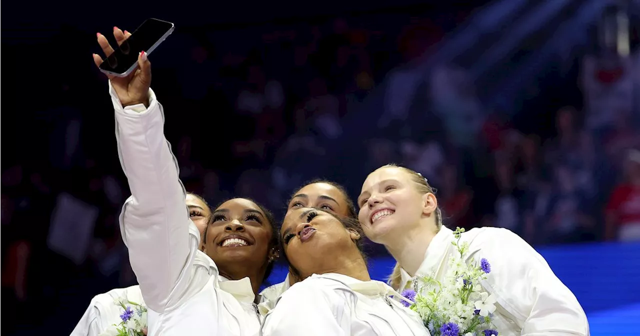 Here's Who Made The U.S. Women's Gymnastics Olympic Team With Simone Biles