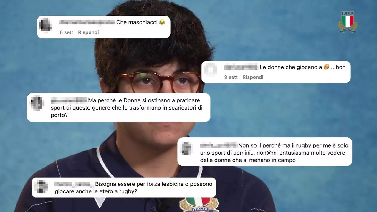 'Fate schifo', 'Lesbiche', 'Vergogna': il video degli azzurri del rugby contro gli insulti e le discriminazio…