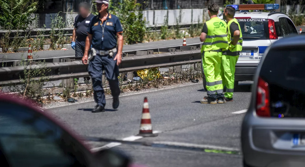 Doppio incidente mortale Tangenziale Est Via del Foro Italico (foto Paolo Caprioli/Ag.Toiati)