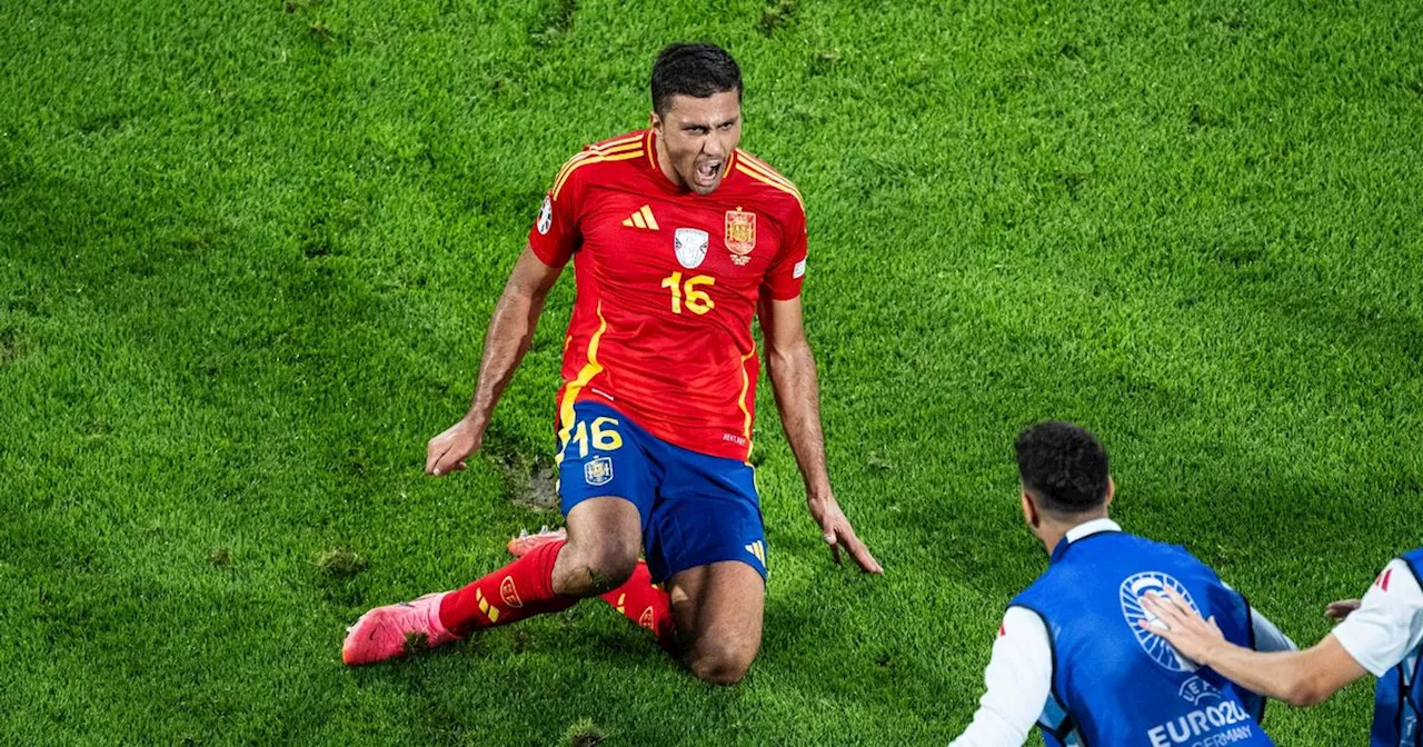 Rodri leads Spain into Germany showdown after brave Georgia's astonishing start