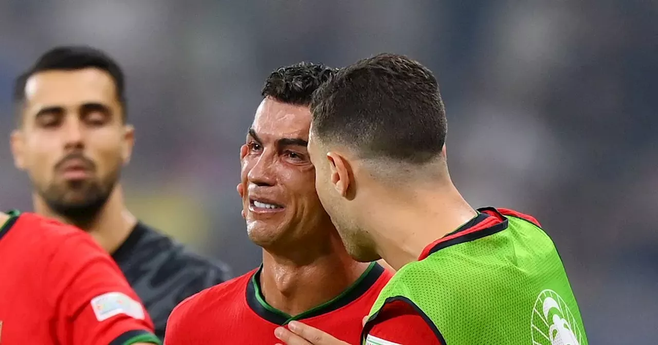 RTE pundits slam 'utterly embarrassing' Ronaldo after breaking down in tears