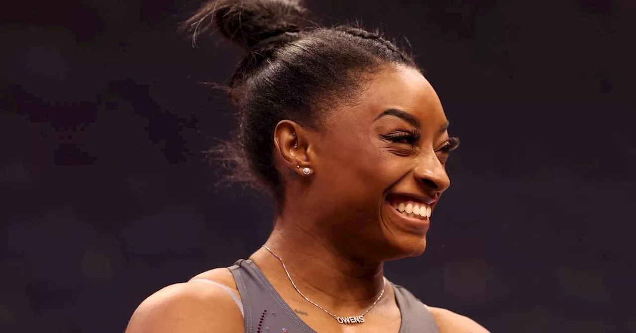  Simone Biles reaches Paris after cruising to victory at US Olympic trials