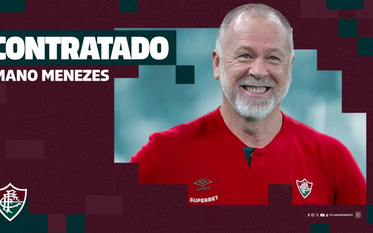 Fluminense anuncia Mano Menezes como novo treinador