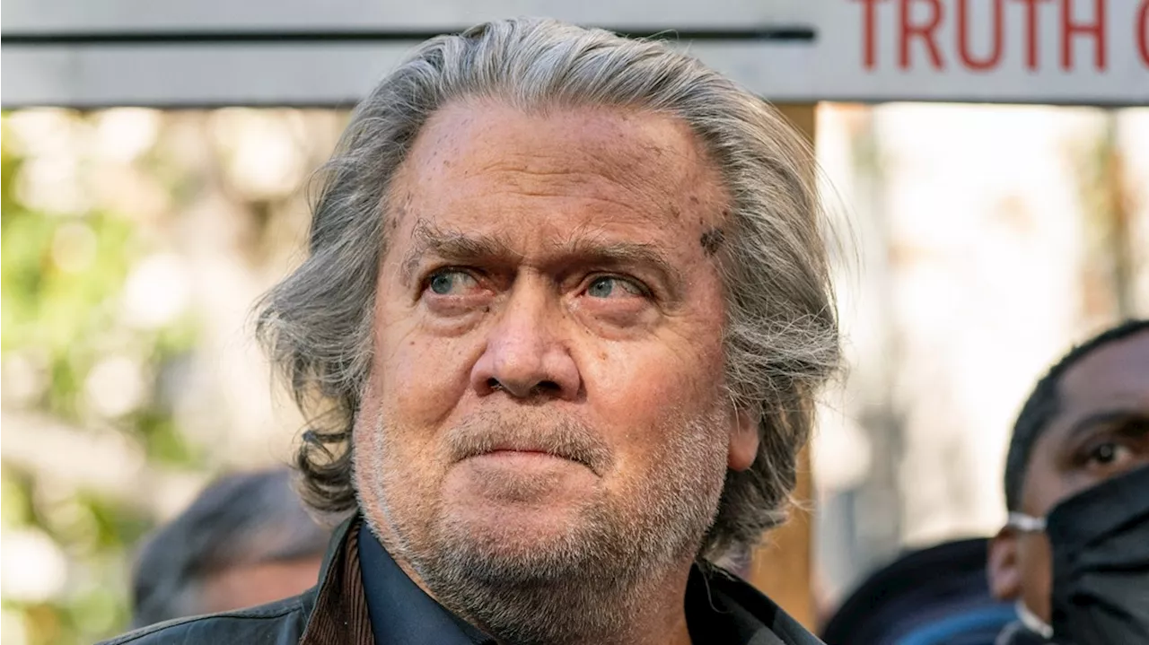 Steve Bannon surrenders to authorities, will serve four months in federal prison