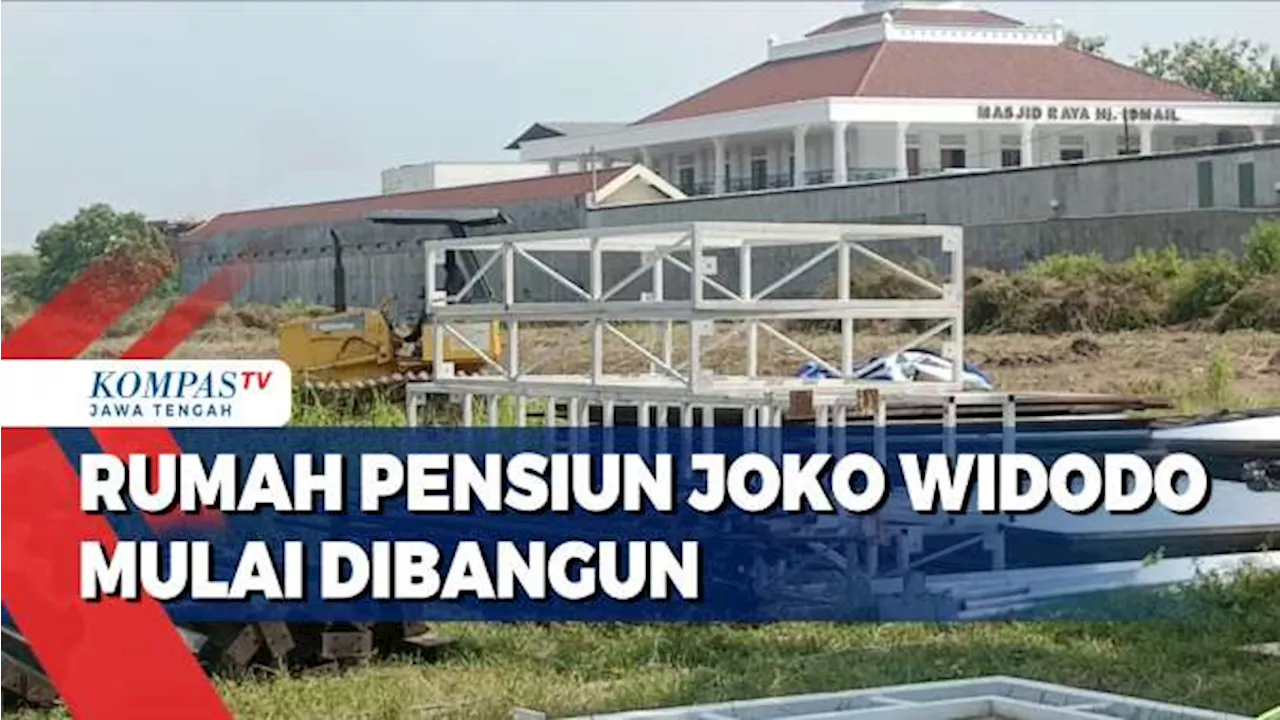 Rumah Pensiun Presiden Joko Widodo di Karanganyar Mulai Dibangun