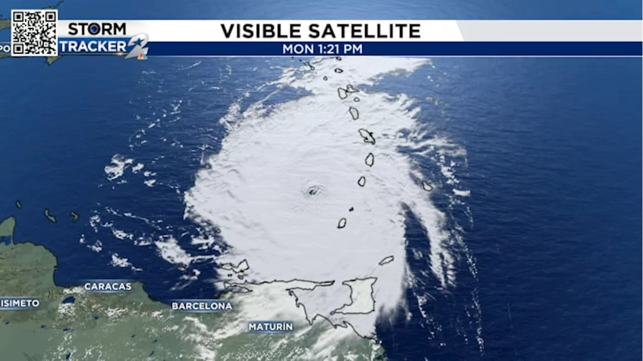 Beryl remains a powerful, dangerous category 4 hurricane, starts trek across Caribbean