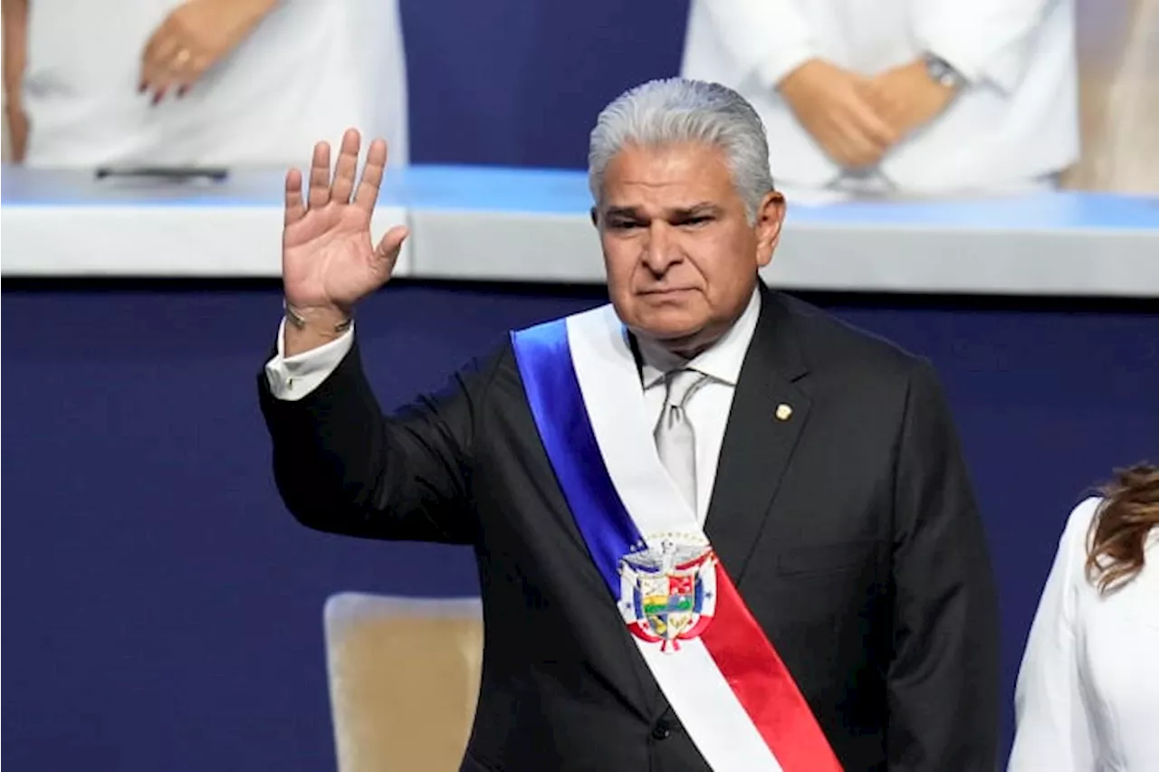 José Raúl Mulino sworn in as Panama's new president, promises to stop migration through Darien Gap