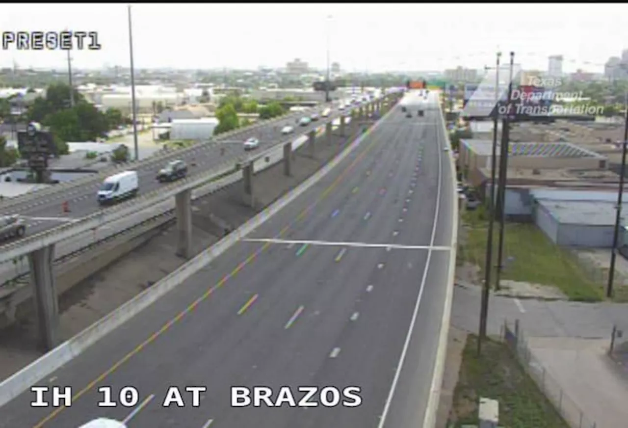 New lane closures start Monday on upper level of I-10 in downtown San Antonio