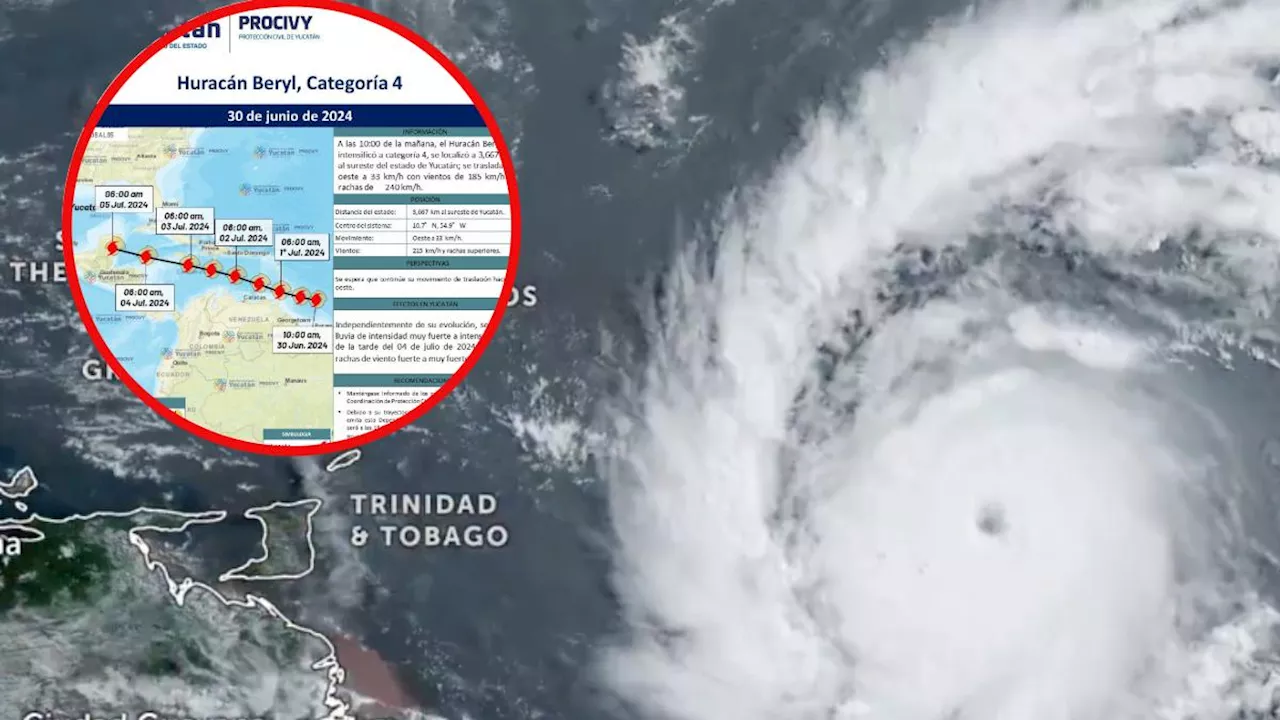 IMSS Quintana Roo comienza acciones preventivas por huracán Beryl