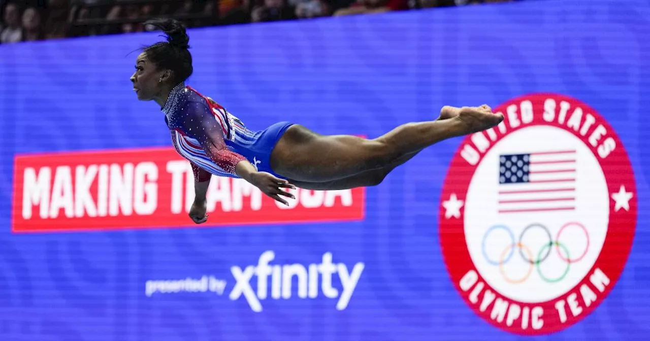 The Sports Report: Simone Biles shows why she's the best