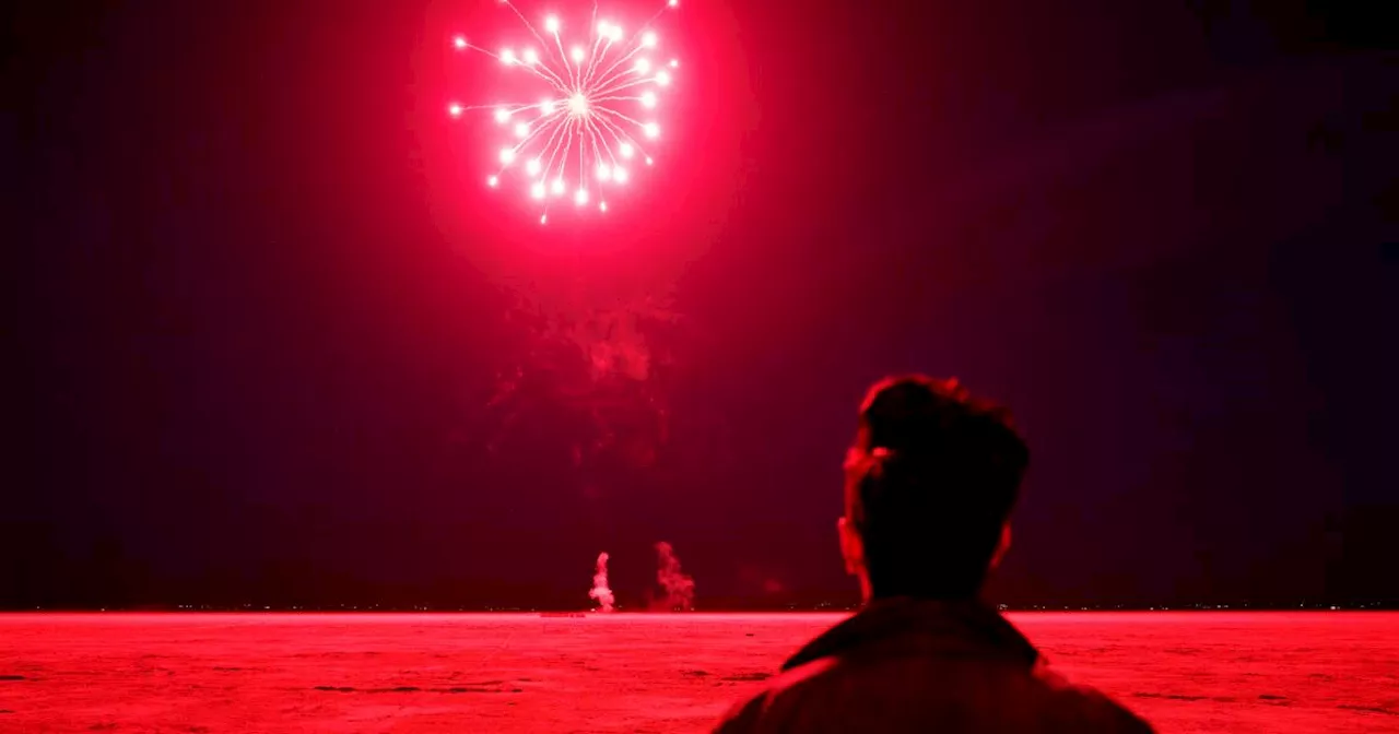 We went to the desert to get a sneak peek of the Macy's 4th of July Fireworks show