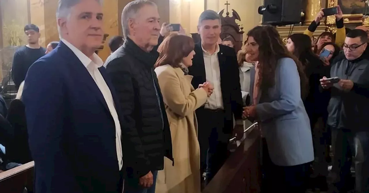 Llaryora, Schiaretti, Passerini y Vigo juntos en el homenaje a Perón