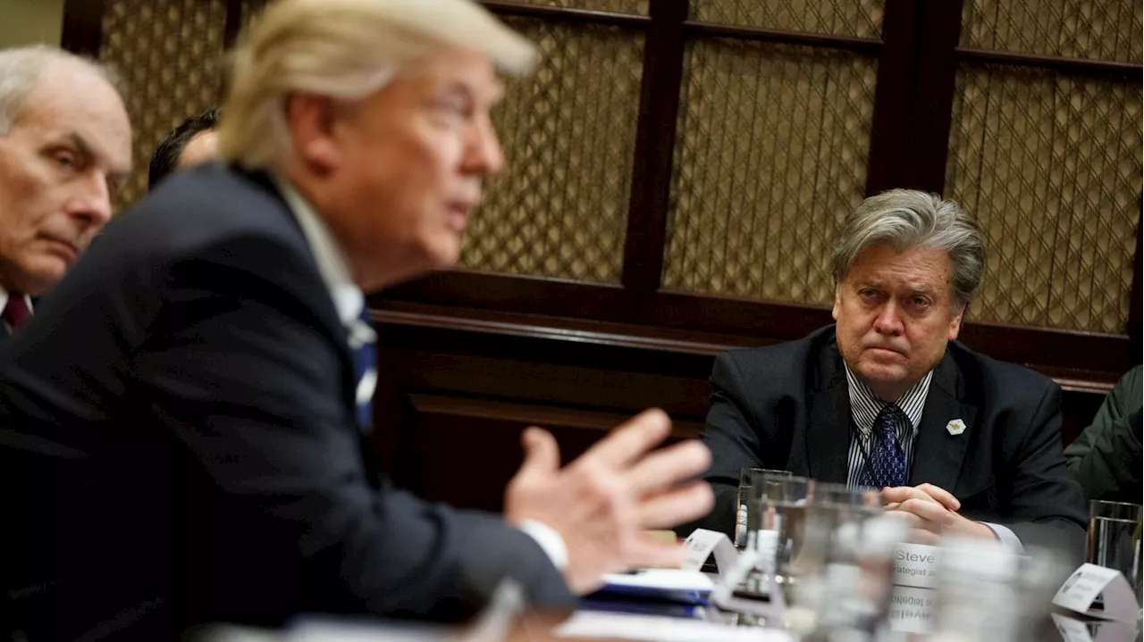 Steve Bannon, ancien stratège de Donald Trump, accepte de se rendre en prison pour purger sa peine