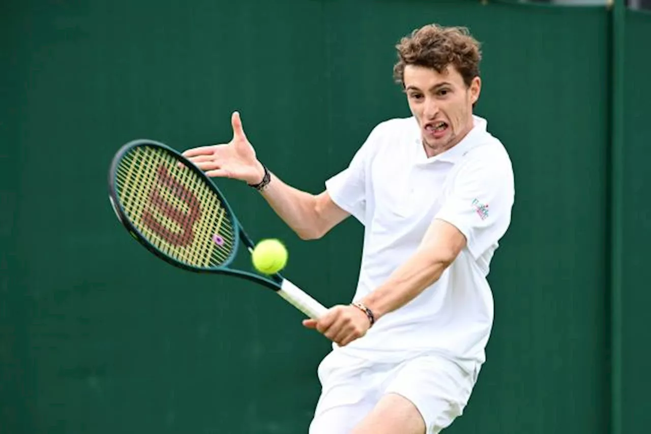 Ugo Humbert après sa victoire au 1er tour de Wimbledon : « J'ai réussi à rester stable »