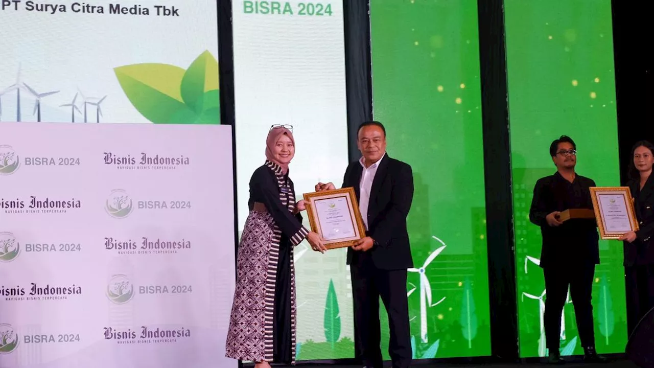 CSR PT Surya Citra Media Tbk Menerima Penghargaan CSR Award 2024