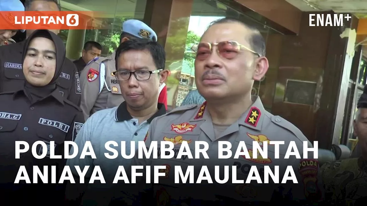 Polda Sumbar Ungkap Hasil Penyidikan Kematian Afif Maulana: Meninggal karena Melompat dari Jembatan