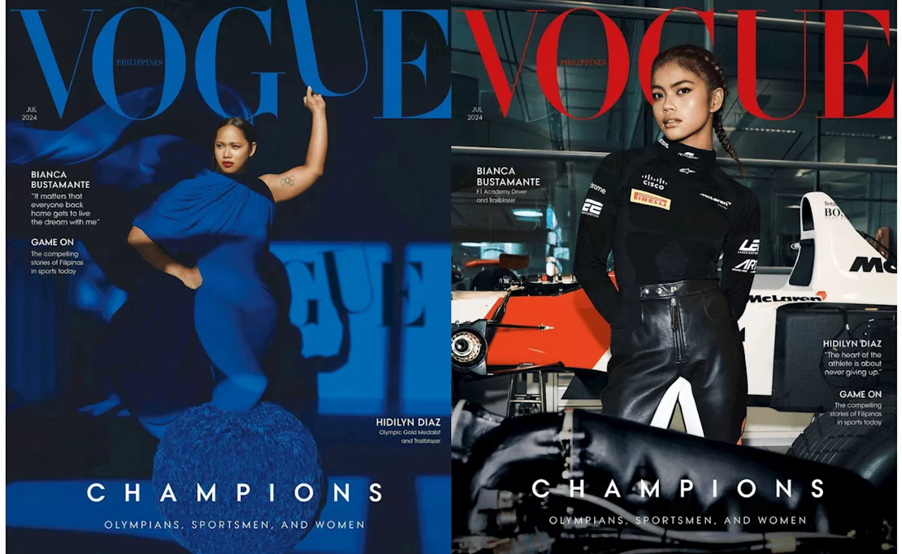 Hidilyn Diaz, Bianca Bustamante landed on Vogue Philippines