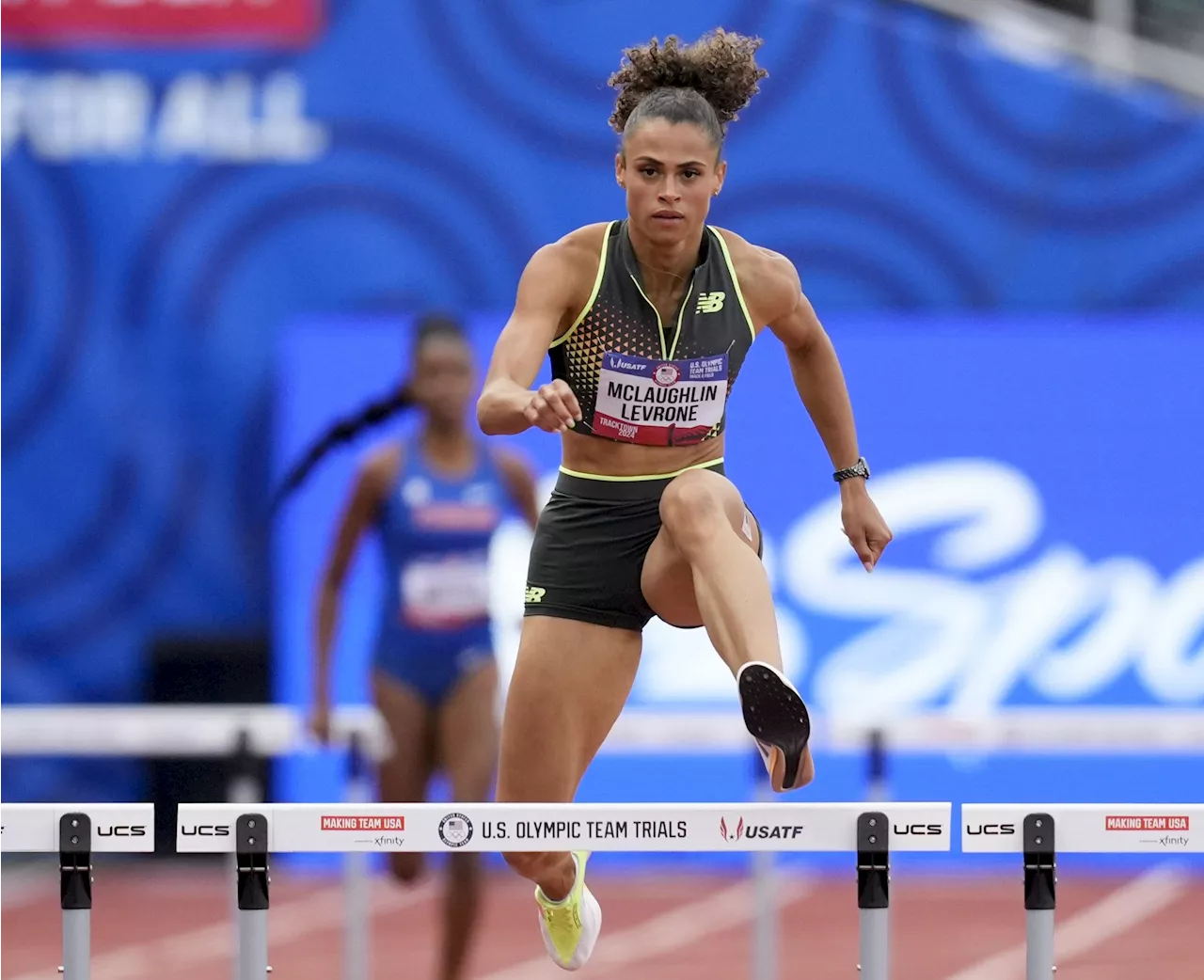 McLaughlin-Levrone breaks 400-meter hurdles world record, qualifies to ...