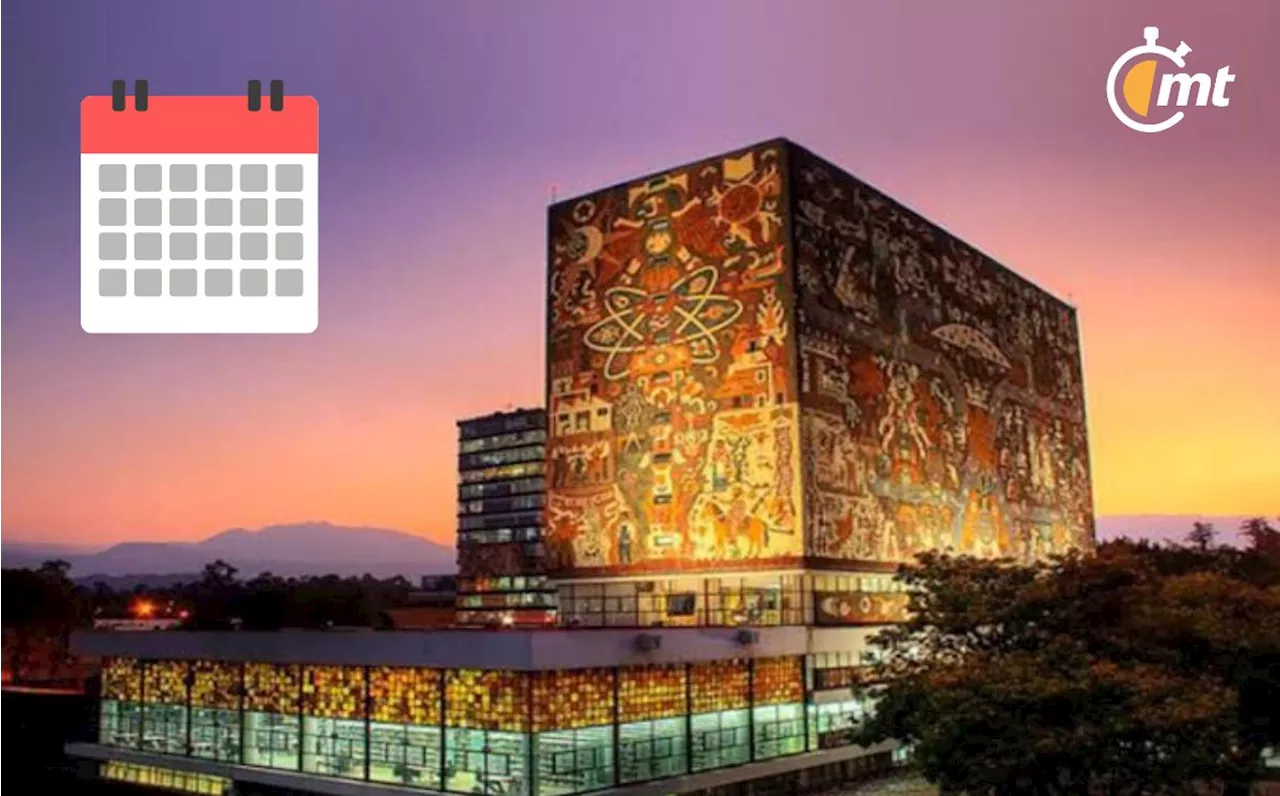 Calendario-UNAM-2024-2025: días-festivos-puentes y-vacaciones