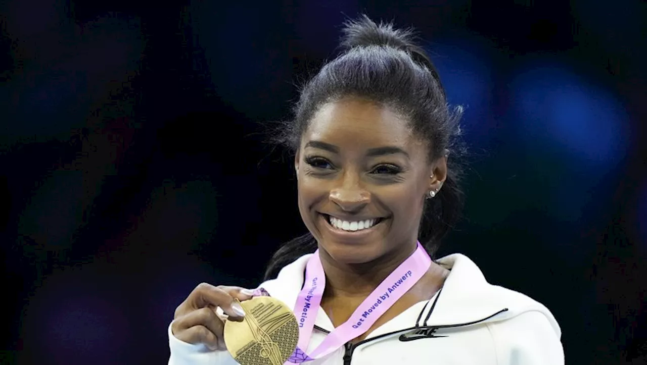 JO Paris 2024 : l'Américaine Simone Biles, quadruple championne olympique, officiellement qualifiée pour les J