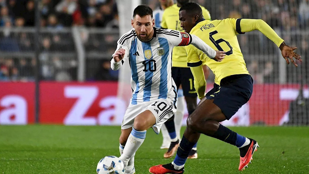 De cara a los cuartos: así está el historial entre la Selección Argentina y Ecuador