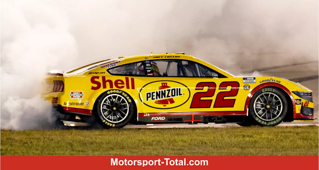 NASCAR Nashville: Joey Logano gewinnt irres Finish nach fünfmal Verlängerung!