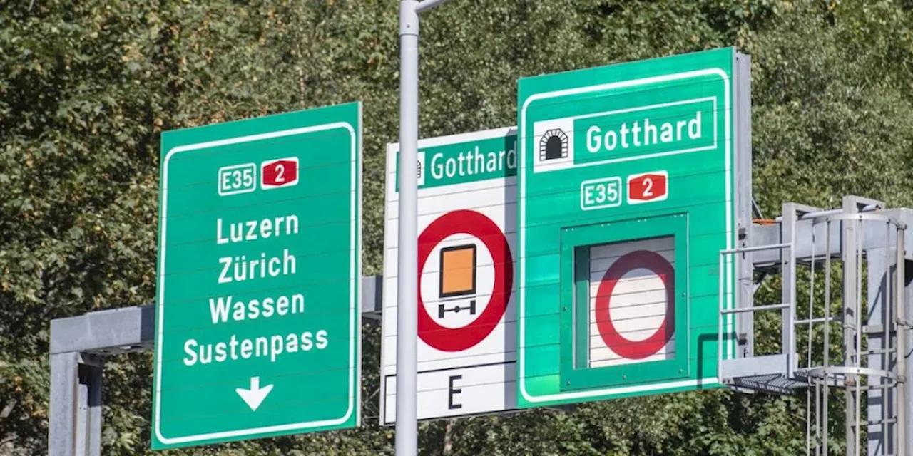 Astra will unwetterbedingten Gotthard-Mehrverkehr bändigen