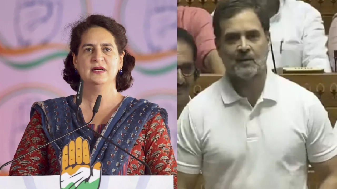 Politics: प्रियंका गांधी ने राहुल गांधी का किया समर्थन, कहा- मेरे भाई ने हिंदुओं को नहीं, भाजपा नेताओं पर निशाना साधा