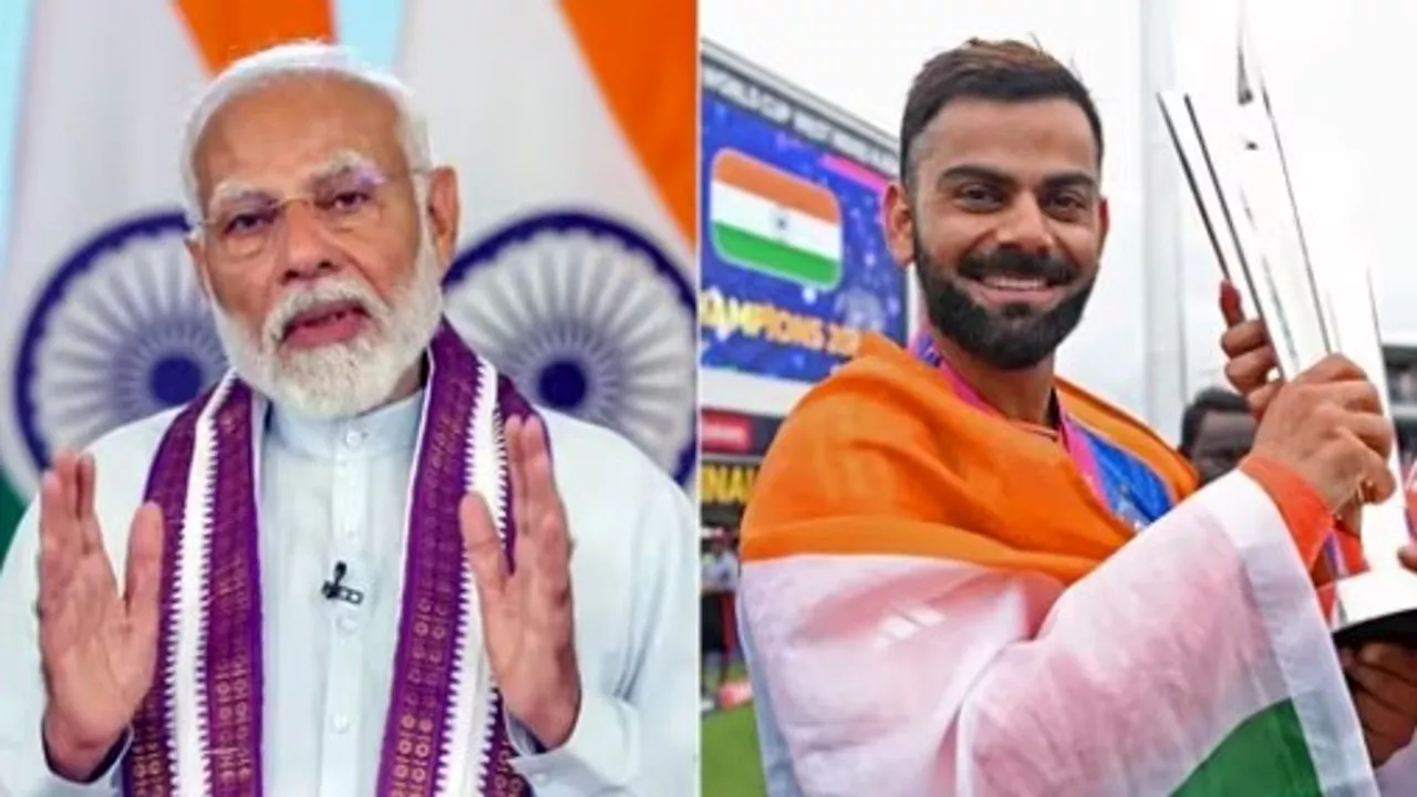 Virat Kohli on PM Modi: 'प्रिय नरेंद्र मोदी सर...', प्रधानमंत्री के बधाई संदेश पर विराट कोहली ने यूं जताया आभार