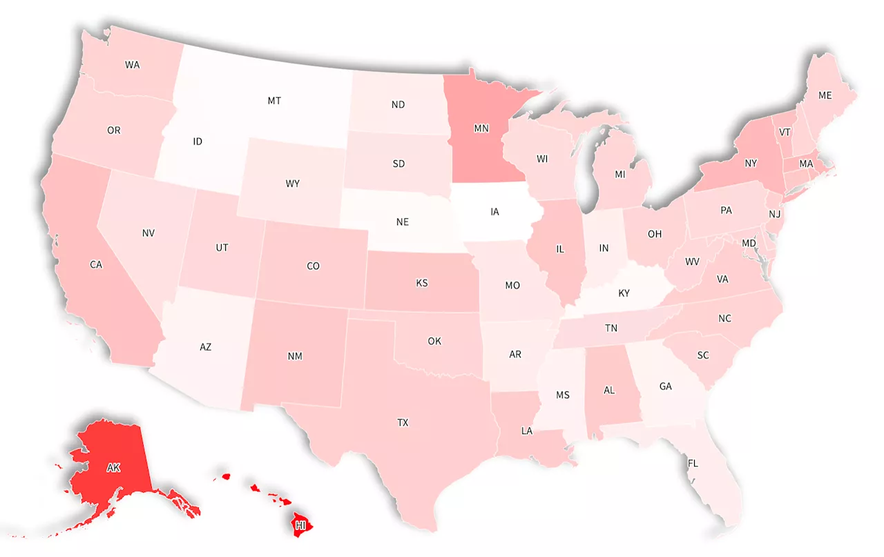 SNAP Map Shows States Getting Highest Payments