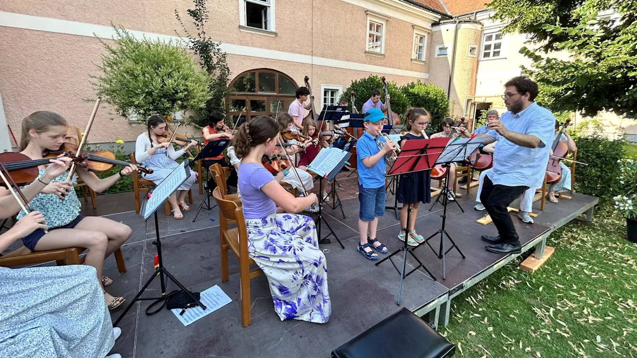 Musikschule Tulln: Konzert im Pfarrgarten St. Stephan